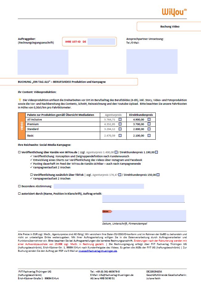 Angebot von WiYou.de