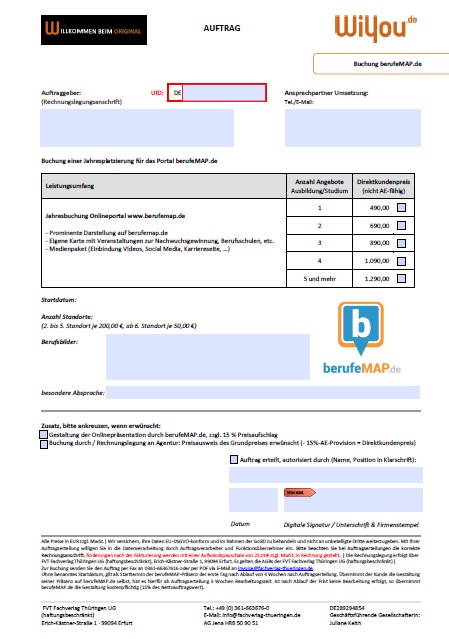 Angebot Messemagazin Forum Berufsstart 2023, WiYou.de Berufswahlmagazin