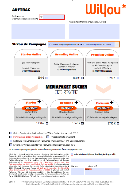 Angebot von WiYou.de