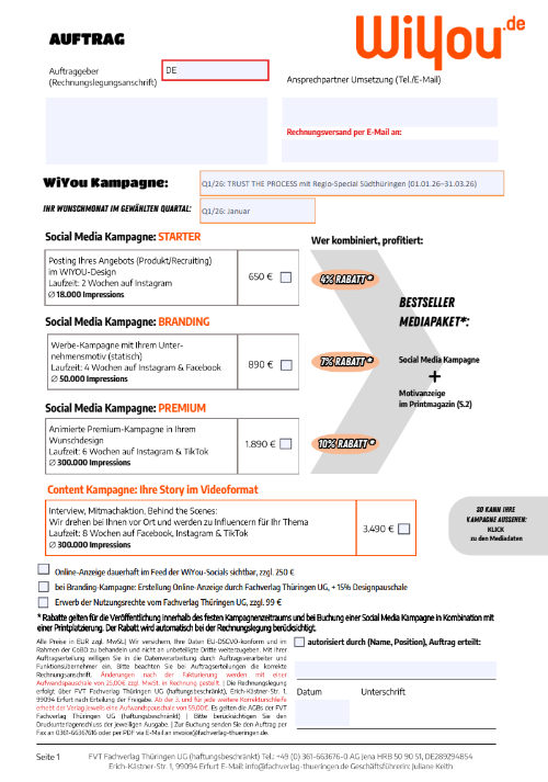 Angebot von WiYou.de