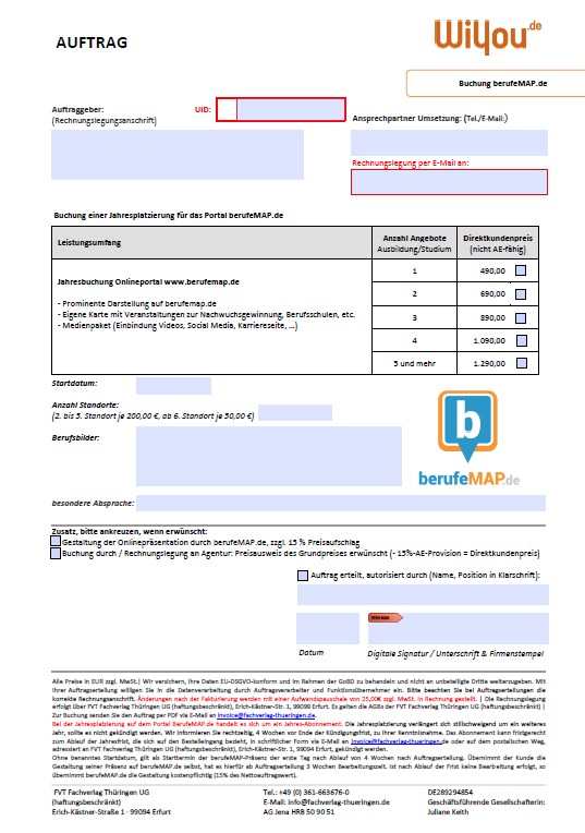 Angebot Messemagazin Forum Berufsstart 2023, WiYou.de Berufswahlmagazin
