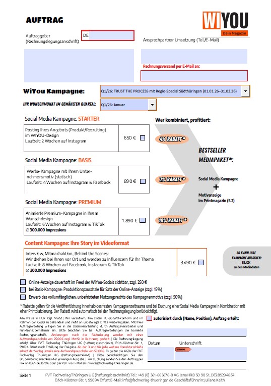 Angebot von WiYou.de